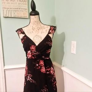 Japna Sheer Wrap Dress